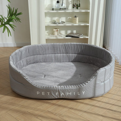 Giường ngủ cho chó mèo PET FAMILY cao cấp êm ái