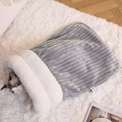 Túi ngủ cho mèo Marshmeollow size lớn ấm áp