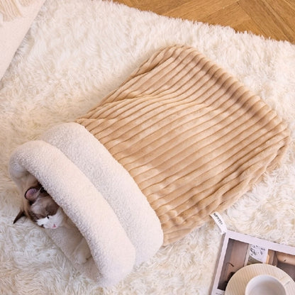 Túi ngủ cho mèo Marshmeollow size lớn ấm áp